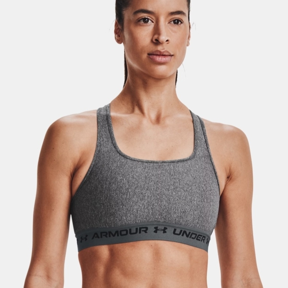 Under Armour Heathered Gray Sports Bra Size 1X
